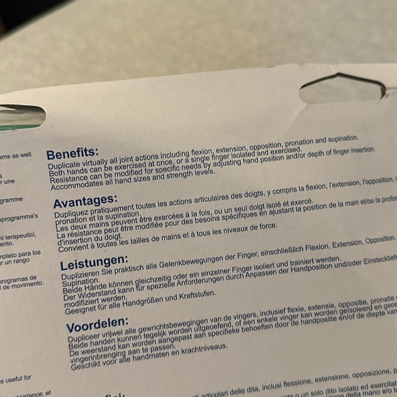 Power Web Original *NIB* Finger, Hand, Wrist, And Forearm Exerciser, Green - Picture 6 of 6